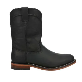 Braswell 10 Inch Round Toe Pull On Cowboy Boots