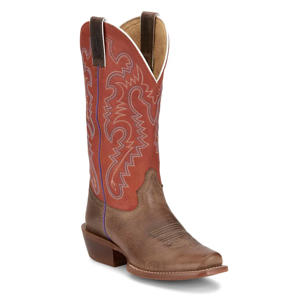 Breaking News 13 Inch Medium Square Toe Cowboy Boots
