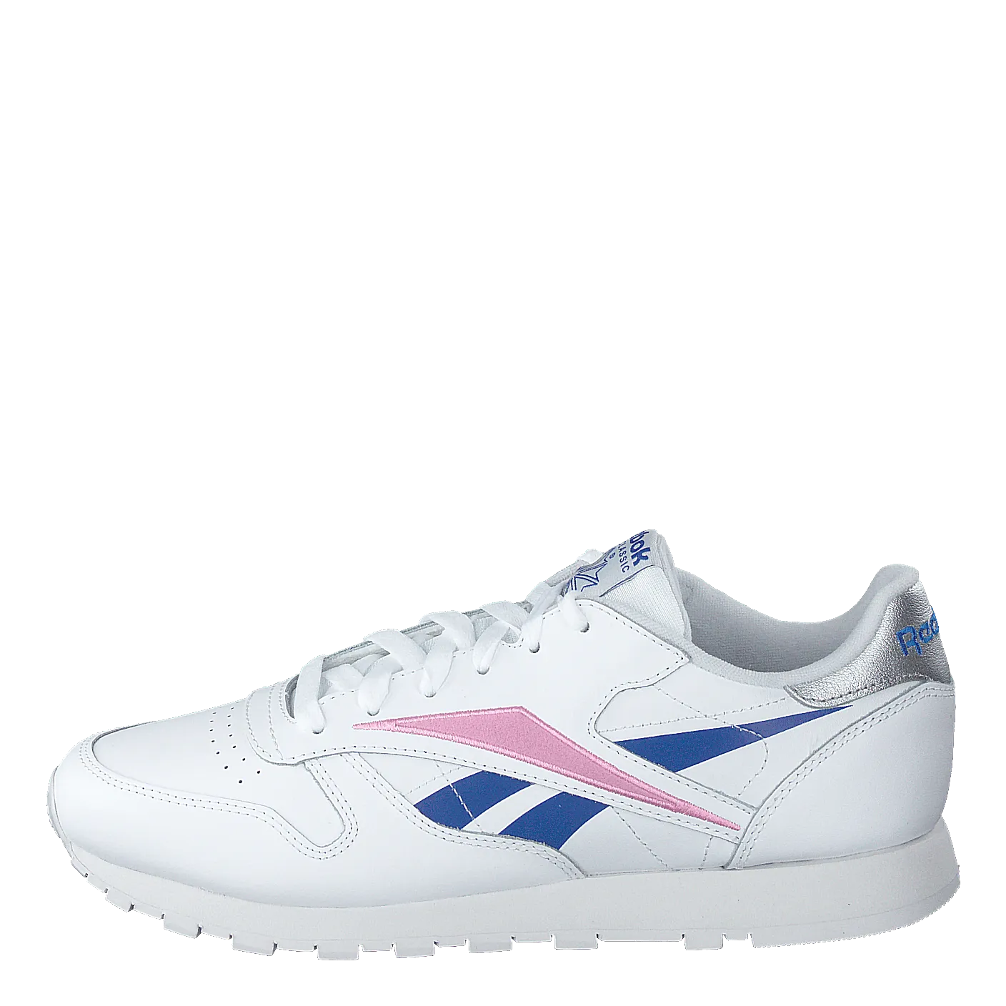 Cl Lthr White/humble Blue/jasmine Pink