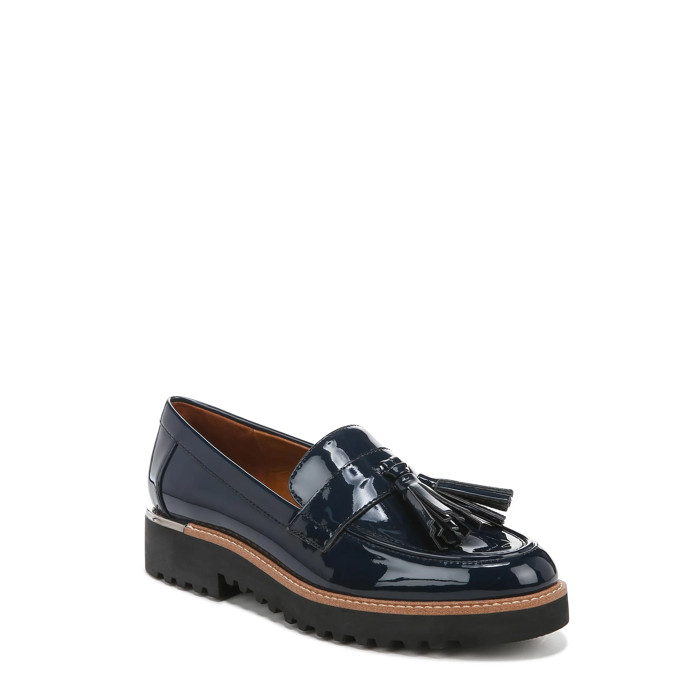 Franco Sarto Womens Carolynn Lug Sole Loafers