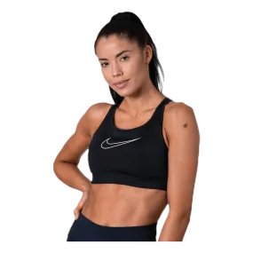 Impact Strappy Bra Grx White/Black