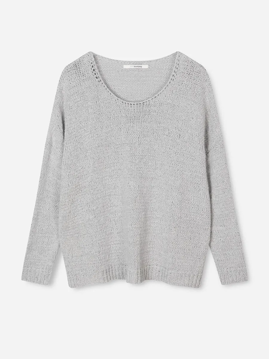 Juliet Jumper - Light Solid Grey