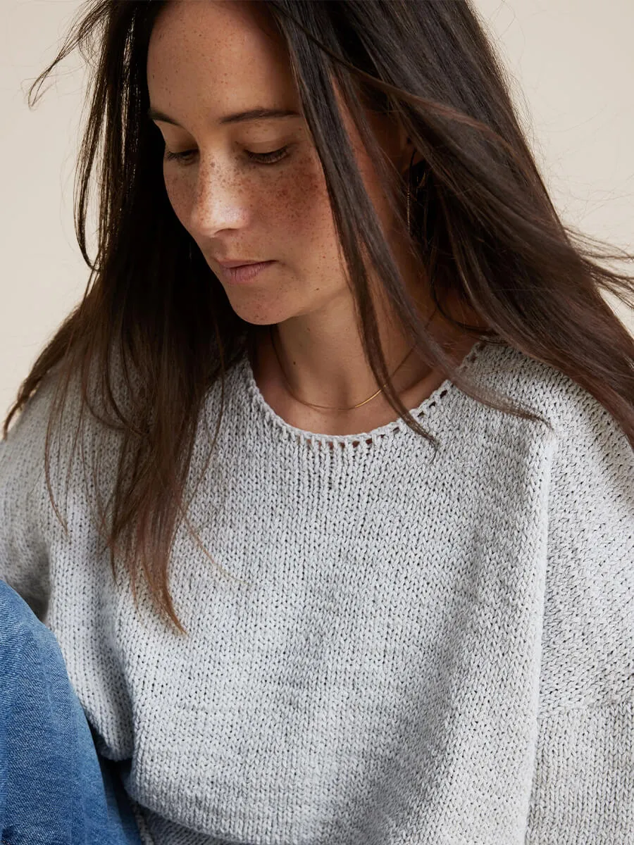 Juliet Jumper - Light Solid Grey
