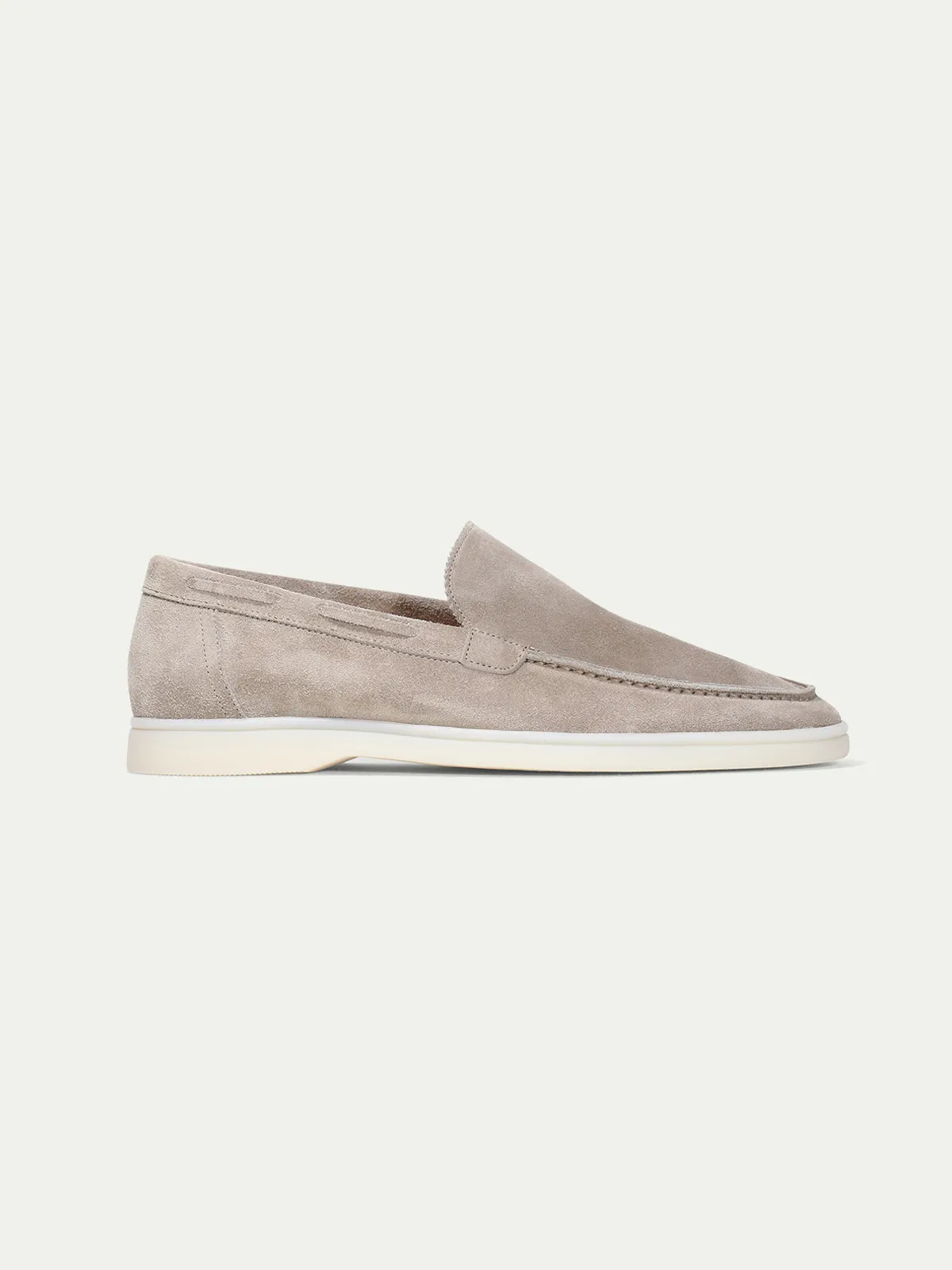Light Grey Yacht Loafers