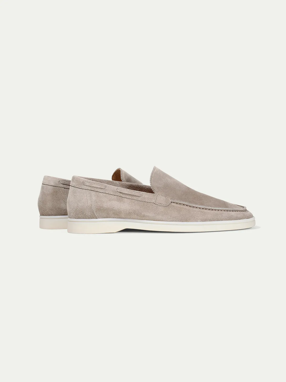 Light Grey Yacht Loafers