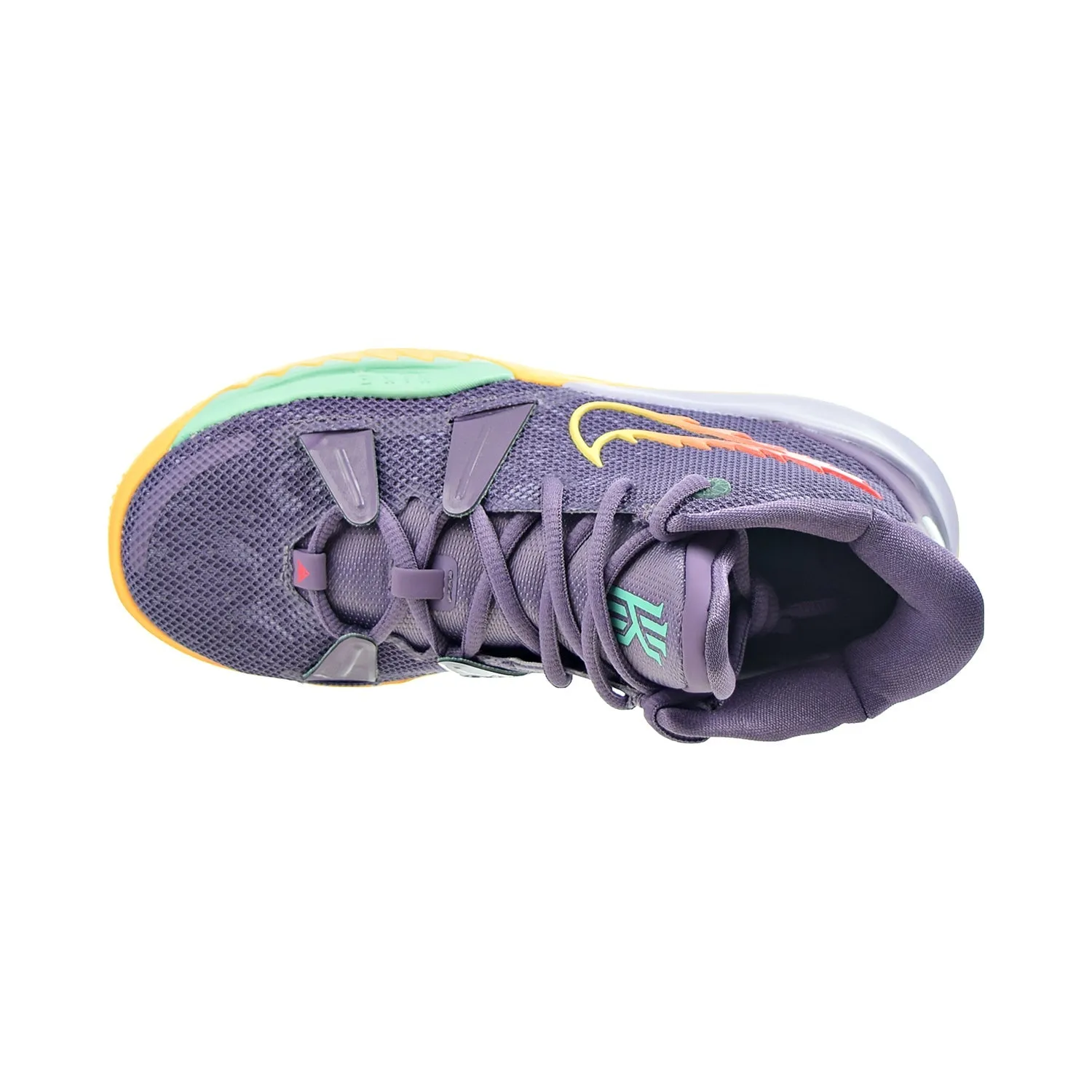 Nike Kyrie 7 (GS) "Day Break" Big Kids' Basketball Shoes Siren Red-Ghost-Citron
