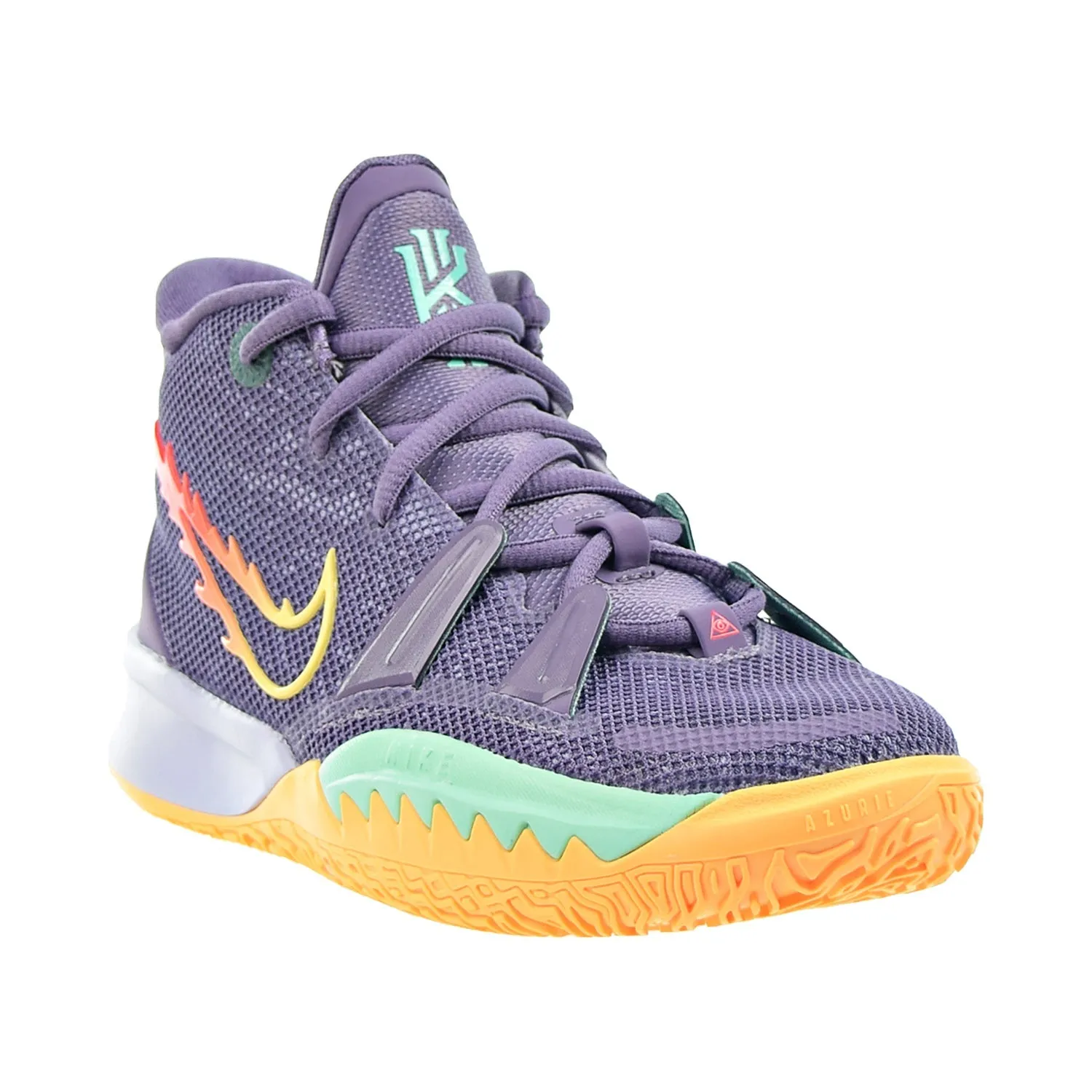 Nike Kyrie 7 (GS) "Day Break" Big Kids' Basketball Shoes Siren Red-Ghost-Citron