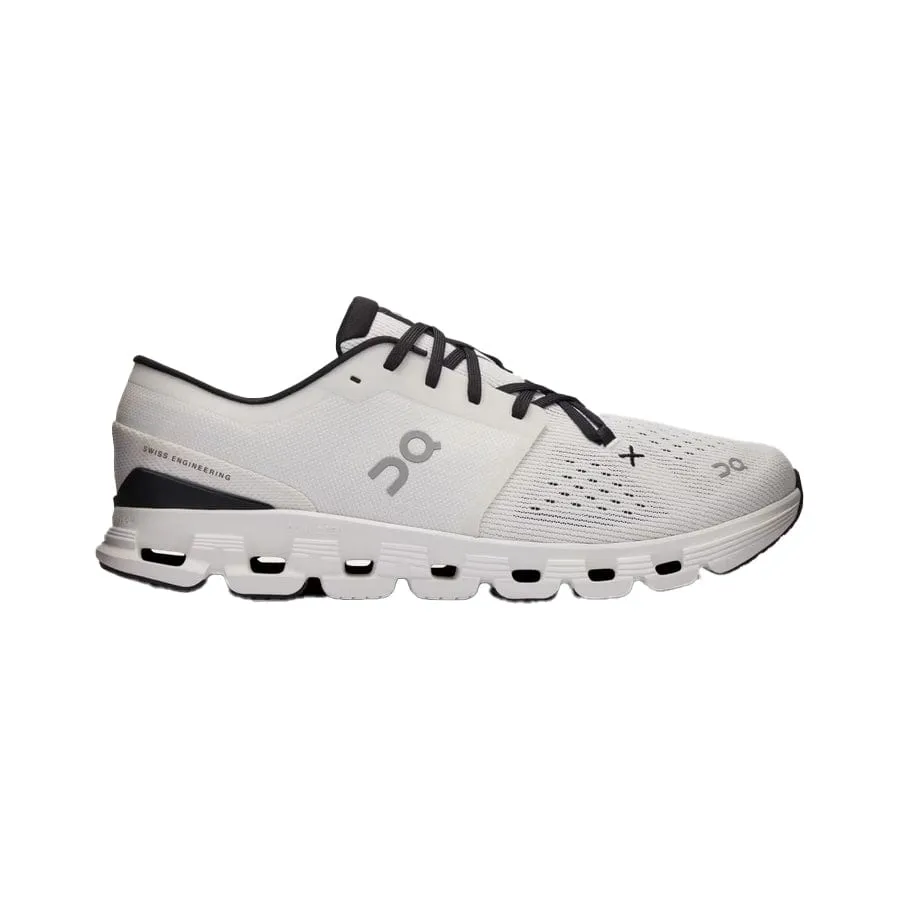 On Cloud Women's Cloud X4 Running Shoes- Ivory/ Black