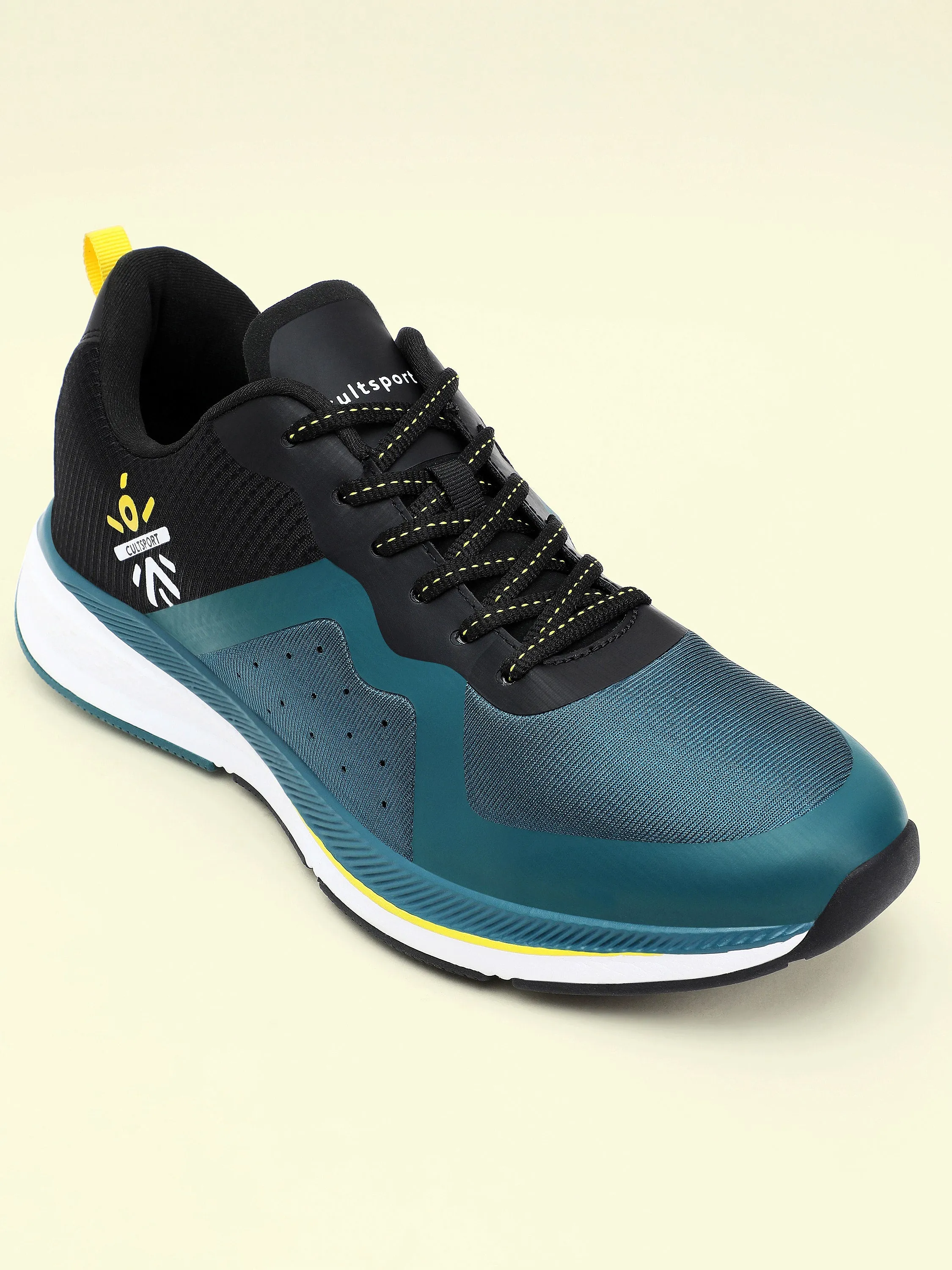 Speedster Men Running Shoes - Black/ Dark Teal