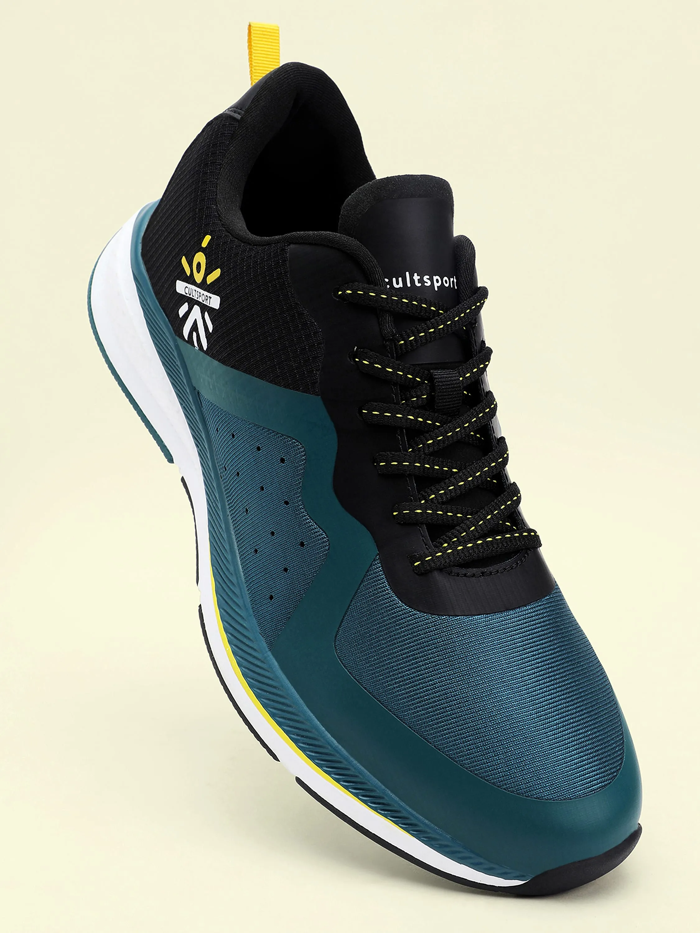 Speedster Men Running Shoes - Black/ Dark Teal