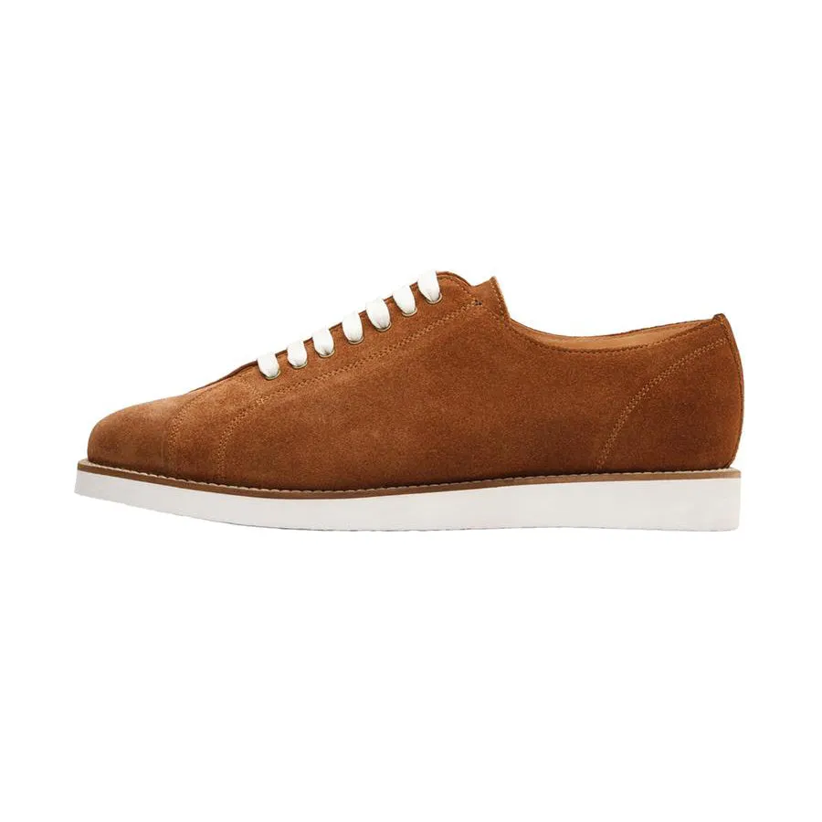 Tan Suede Classic Sneakers