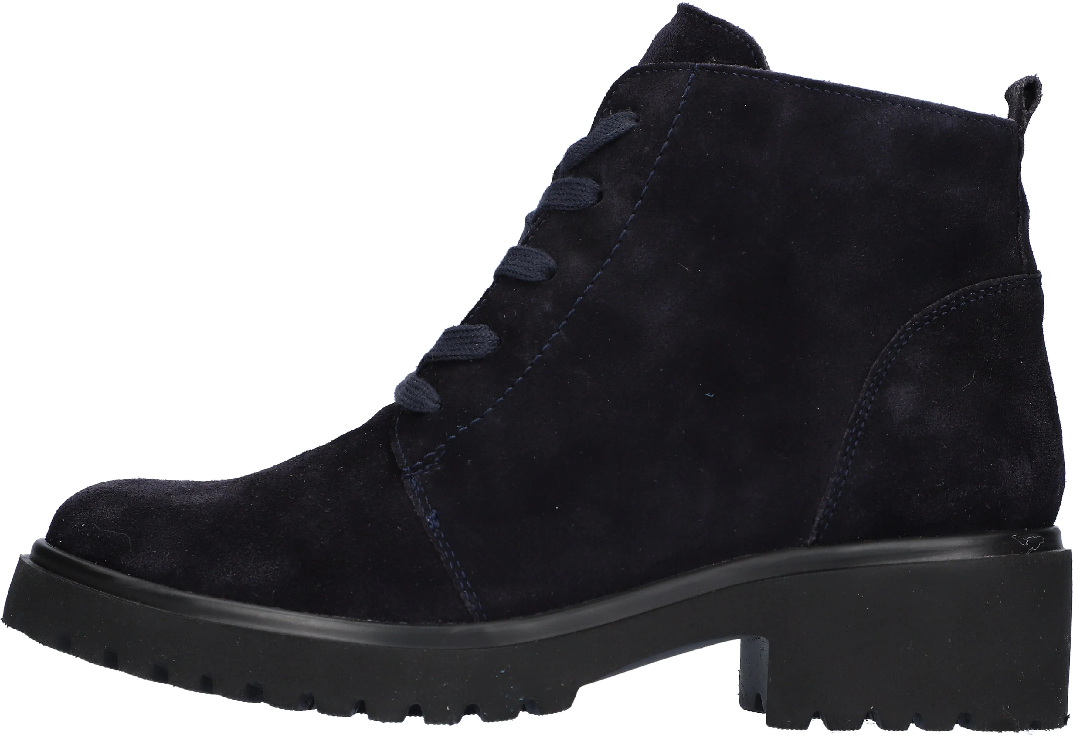 Waldlaufer 716807 195 194 H-Luise Navy Womens Wide Fitting Ankle Boots