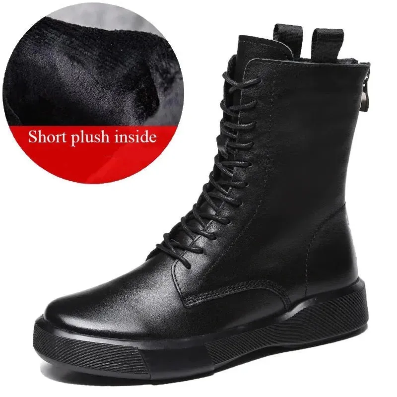Women's Boots in Genuine Leather - Catherine